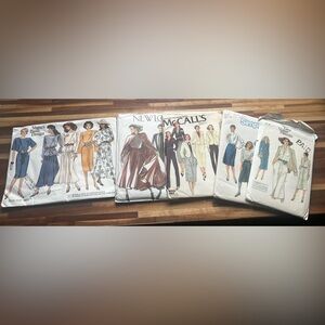 Vintage sewing pattern bundle